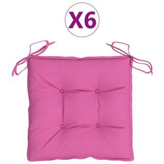 VidaXL Coussin de chaise tissu  