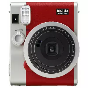 Fujifilm instax mini 90 Neo Classic 62 x 46 mm Rosso, Acciaio inossidabile