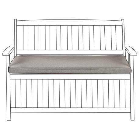 Beliani Cuscino per sedile a panca en Poliestere Classico SOVANA  