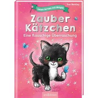 Lesen lernen mit Magie: Zauberkätzchen Bentley, Sue; Leiss-Bohn, Simone (Illustrationen) Copertina rigida 