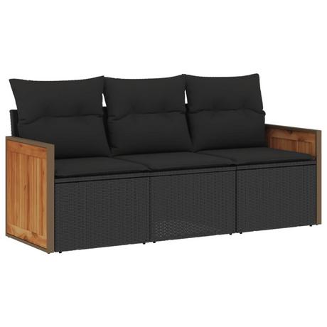 VidaXL Garten sofagarnitur poly-rattan  