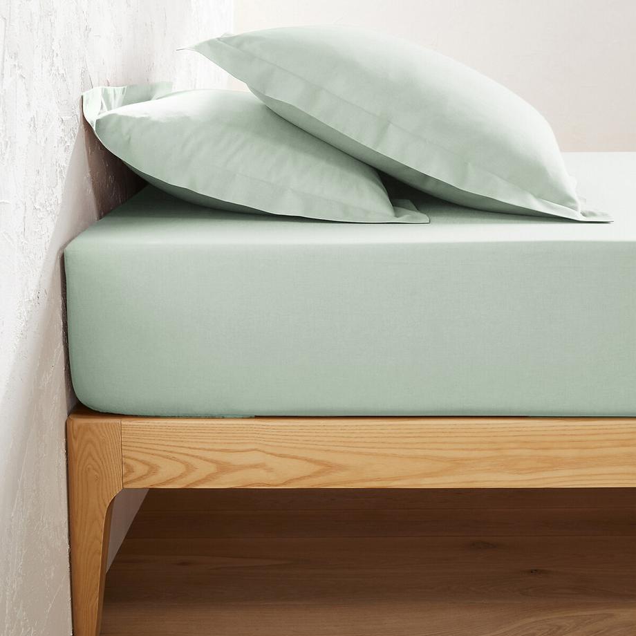 La Redoute Intérieurs Scenario Drap Housse Uni en Polycoton  