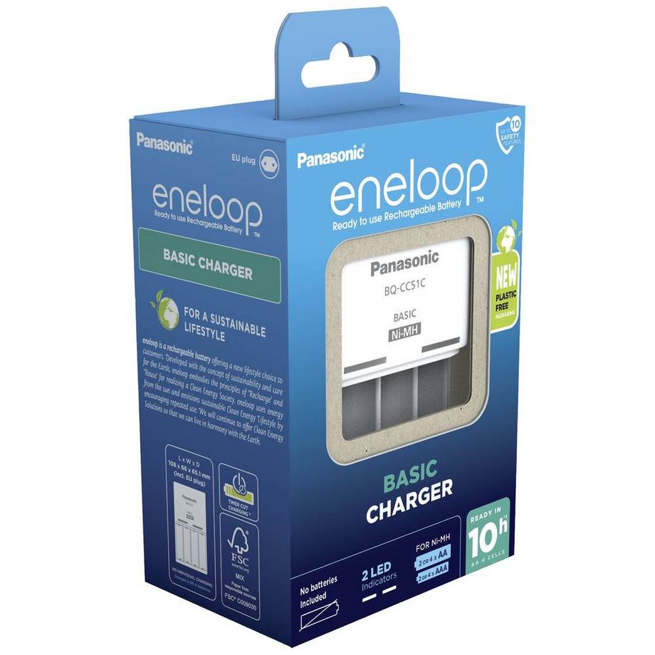 Panasonic  Steckerladegerät BQ-CC51 