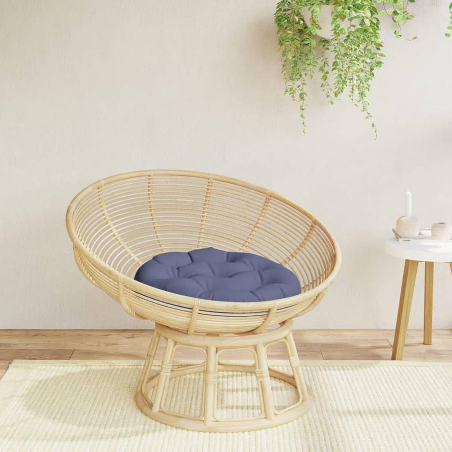 VidaXL Coussin rond polyester  