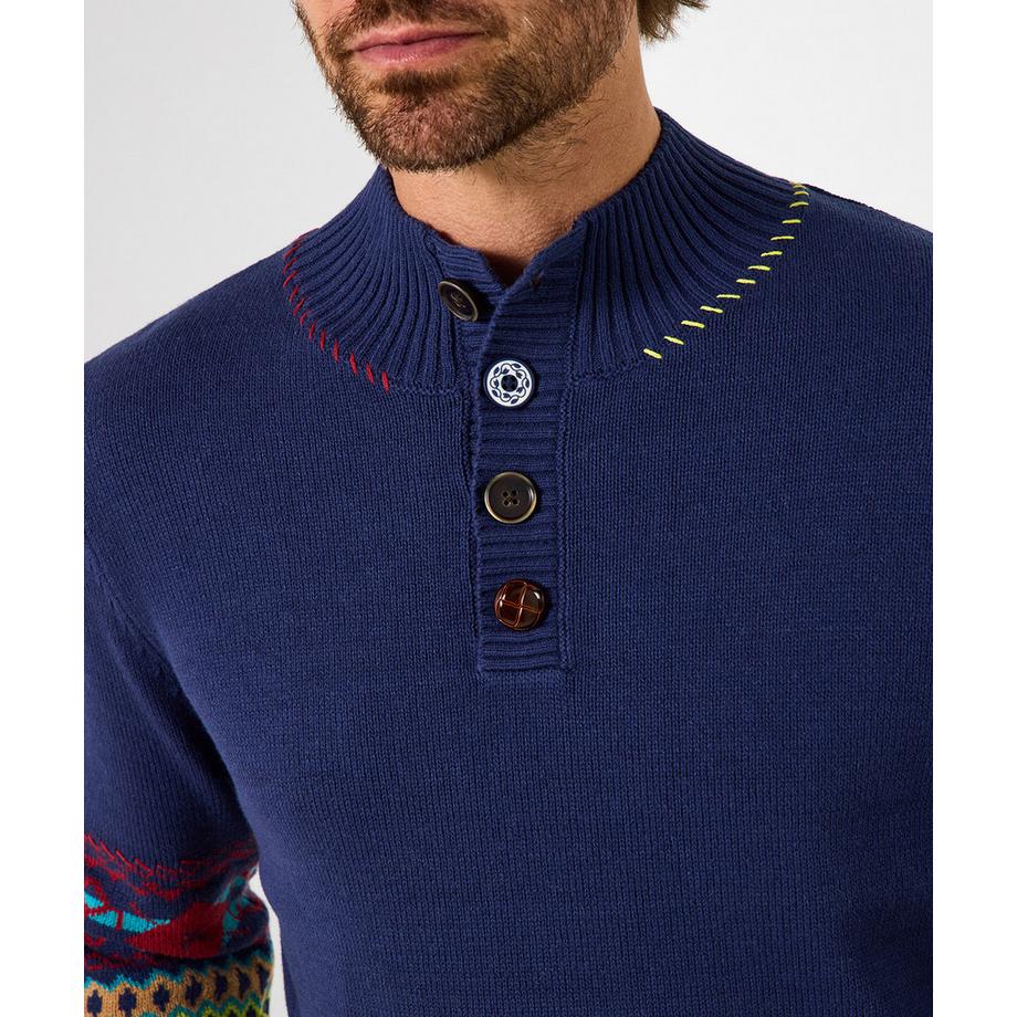 Joe Browns Pull col montant tricot côtelé  