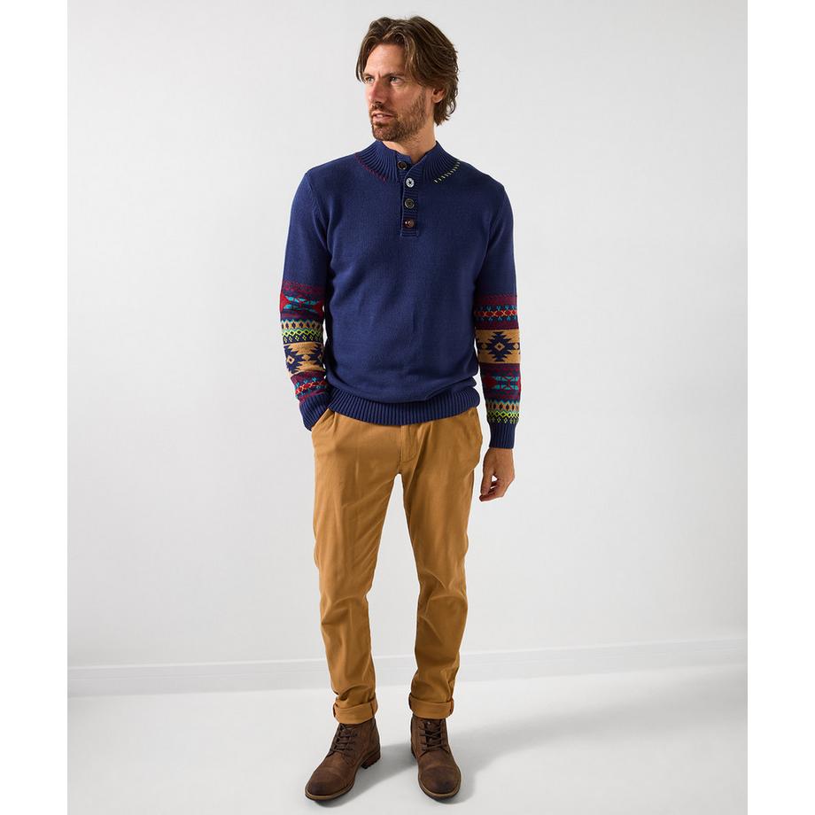 Joe Browns Pull col montant tricot côtelé  