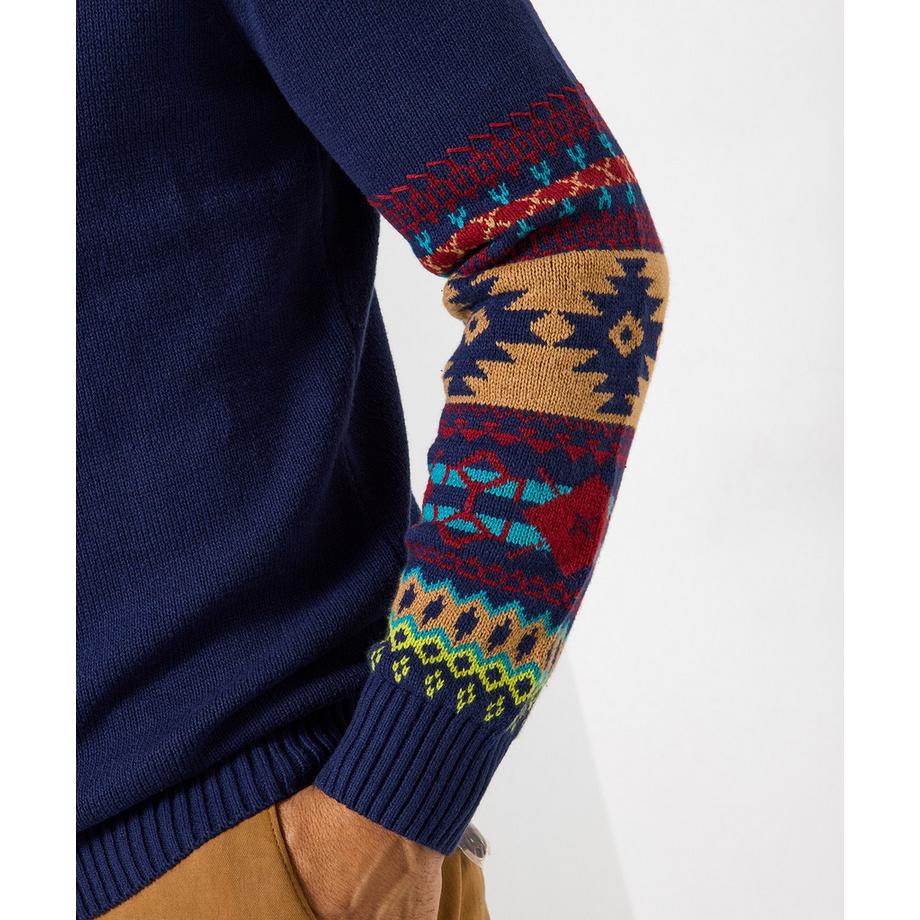 Joe Browns Pull col montant tricot côtelé  