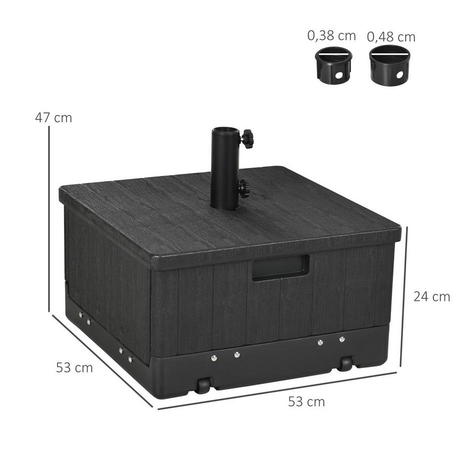 Outsunny Sonnenschirmständer  