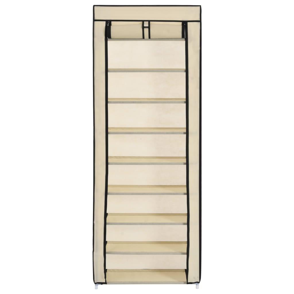 VidaXL Armoire à chaussures tissu  