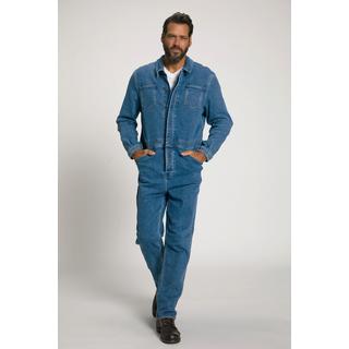 JP1880  Overall, Denim, Workwear, Brusttaschen, Langarm 