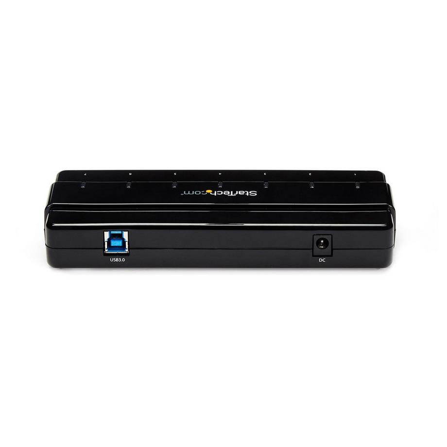 STARTECH.COM  HUB USB 3.0 a 7 porte alimentato - Perno e concentratore USB 3.0 ultra veloce - Nero 