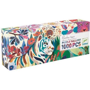 Djeco Puzzle Tigre Arc-en-ciel (1000 pièces)