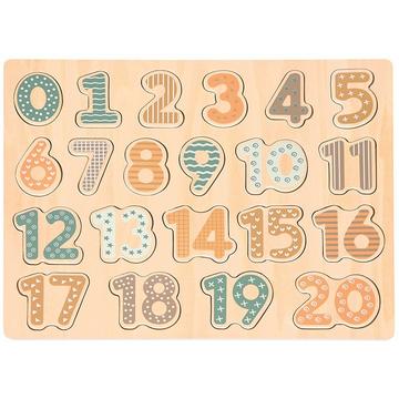 Puzzle Zahlen (21Teile)