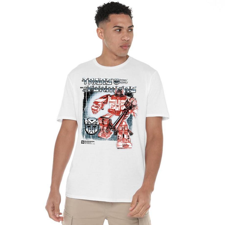 TRANSFORMERS Superion Autobot T-Shirt Grafica  