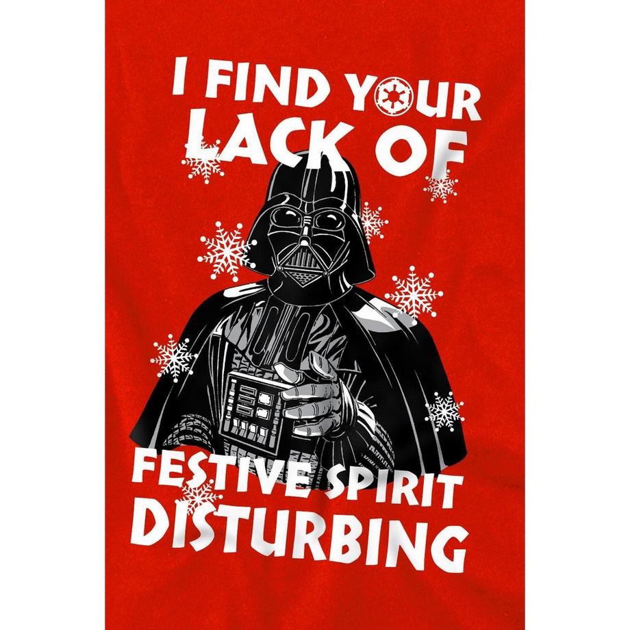 STAR WARS  Lack Of Spirit TShirt  weihnachtliches Design 