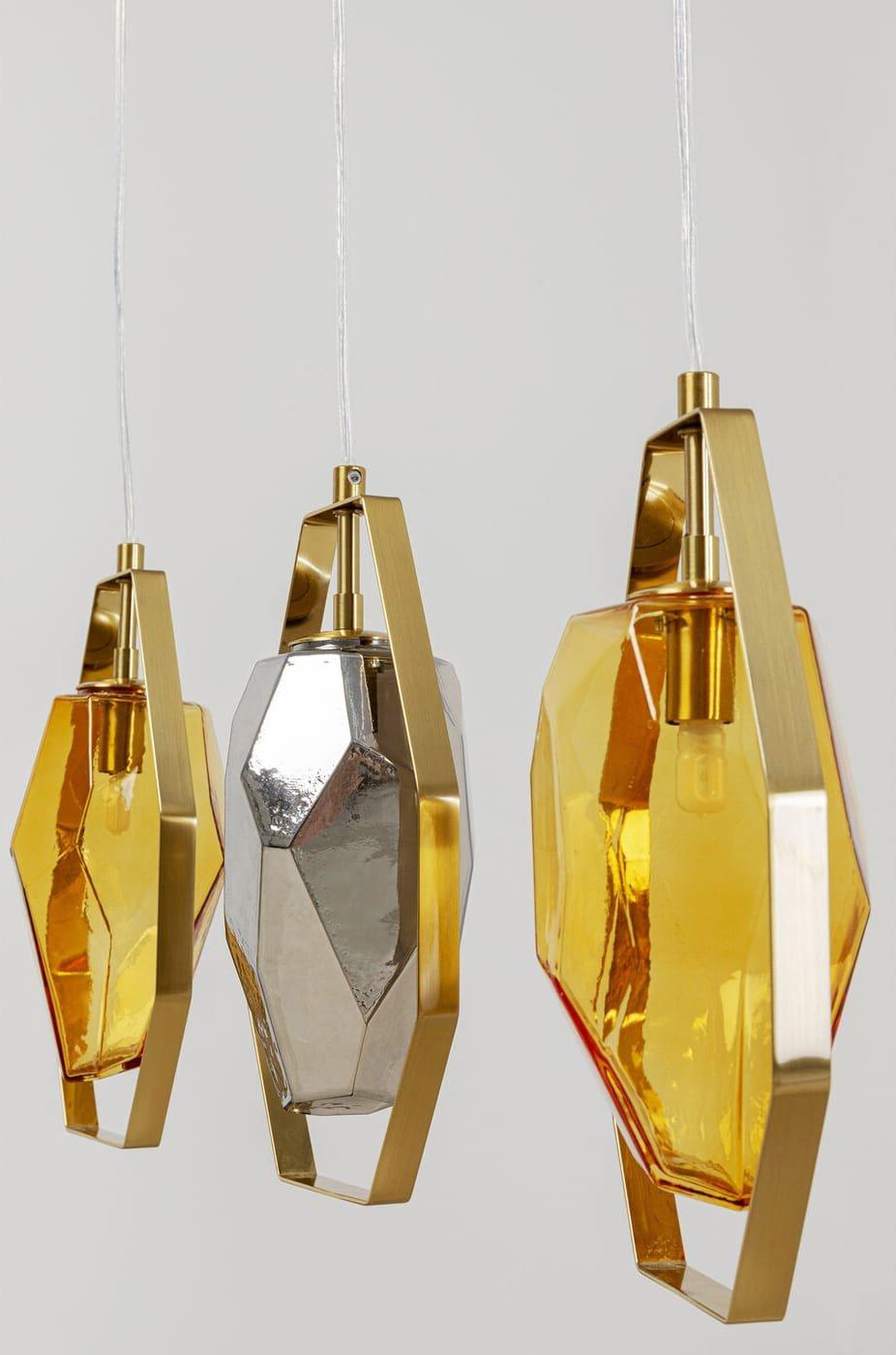 KARE Design Hängeleuchte Diamond Fever Dining brass  