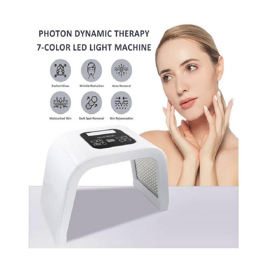 Blue Chilli 7-in-1-LED-Lichttherapie zur Gesichtsentspannung zu Hause  