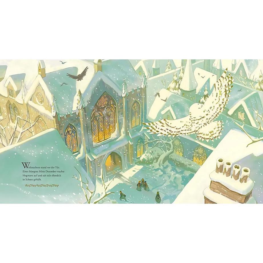 Weihnachten in Hogwarts Rowling, J.K.; Gao, Ziyi (Illustrationen); Fritz, Klaus (Übersetzung) Gebundene Ausgabe 