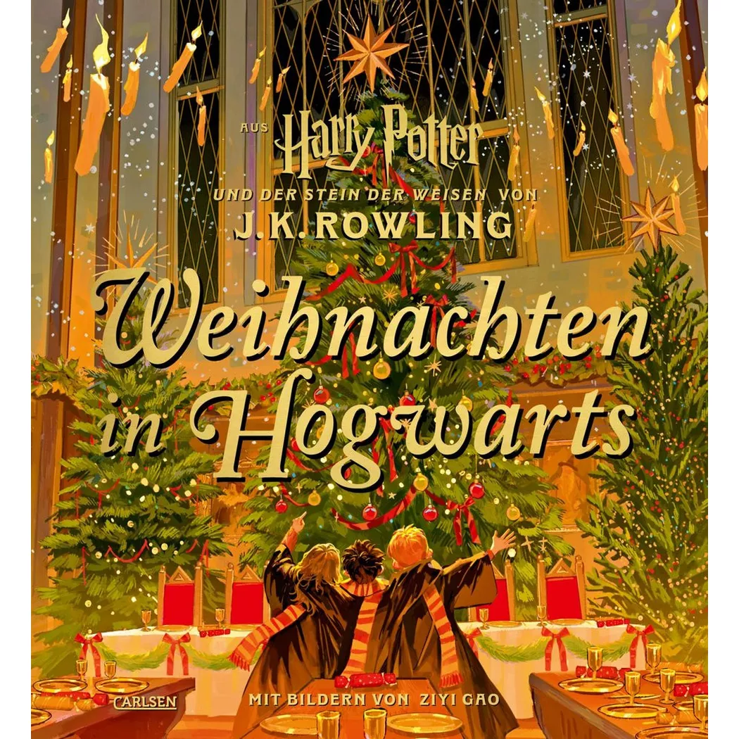 Carlsen - Weihnachten in Hogwarts, Rowling, J.K.; Gao, Ziyi (Illustrationen); Fritz, Klaus (Übersetzung)