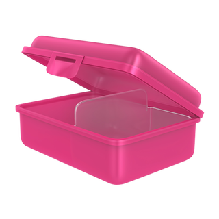 fizzy Fizzii Lunchbox mit Trennfach pink, Sterne  