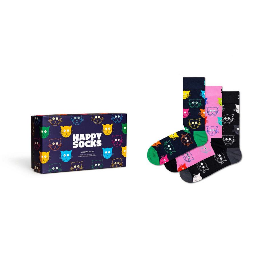 Happy Socks Set regalo 3 paia di calze Foodie  
