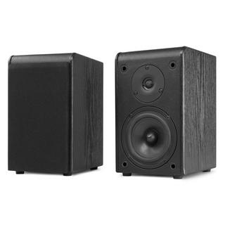 Audizio  RP330 Plattenspieler mit Lautsprechern, schwarz 