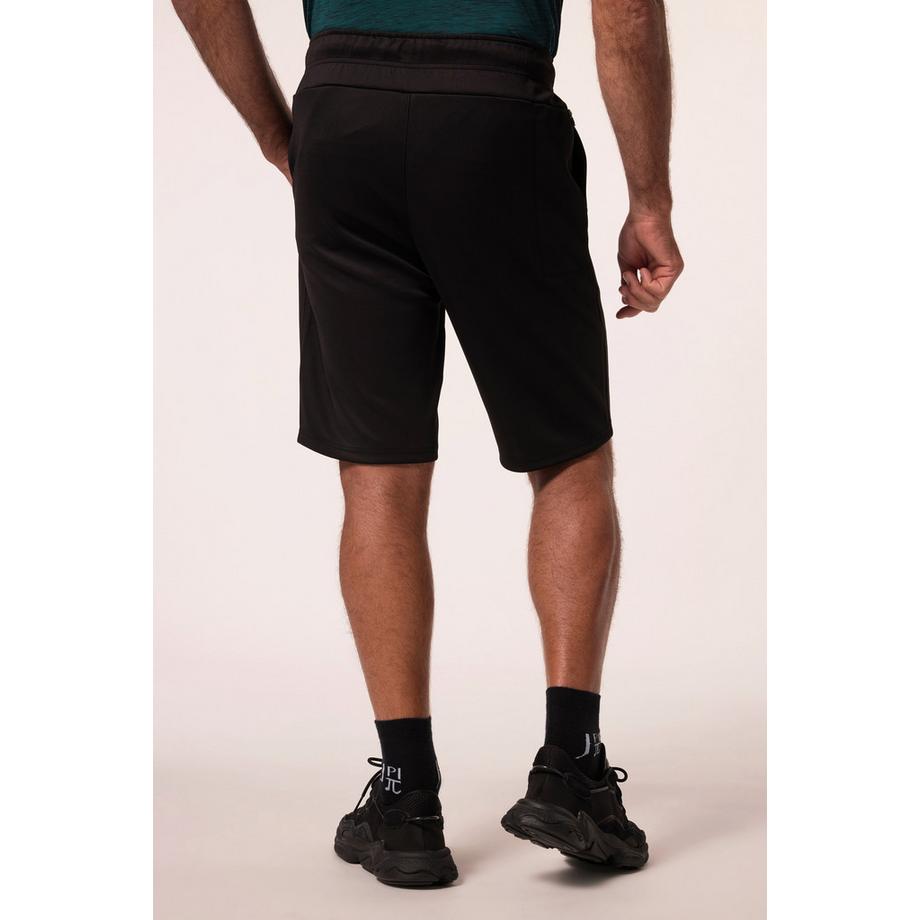 JP1880  Bermuda per il fitness in tessuto traspirante con tasca per smartphone, fino alla tg. 7XL 