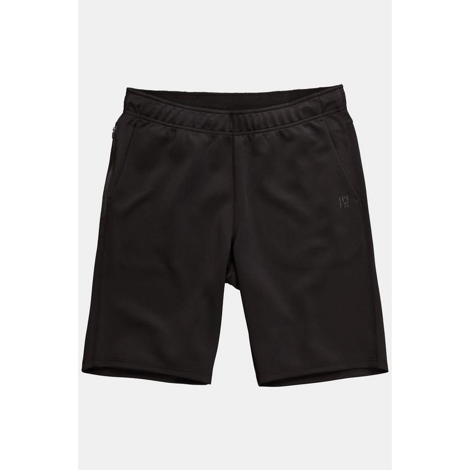 JP1880  Bermuda per il fitness in tessuto traspirante con tasca per smartphone, fino alla tg. 7XL 