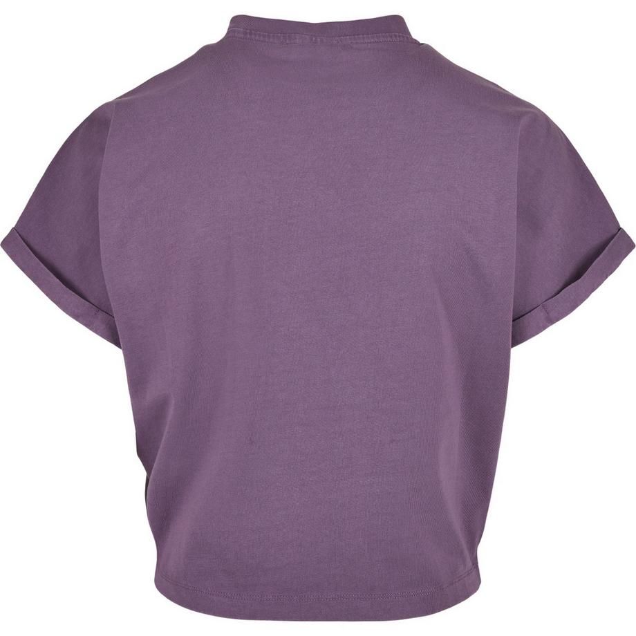 URBAN CLASSICS T-Shirt Maniche Corte Pigment Dye Cut Out  