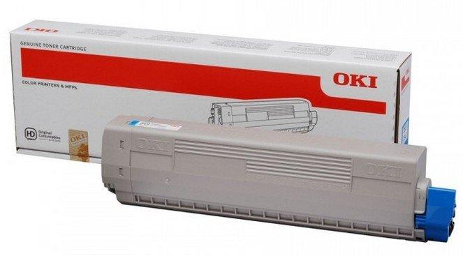 OKI  Toner cyan, 10000 Seiten 