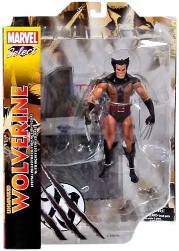 Diamond Select  Marvel Select Unmasked Wolverine Action Figure 