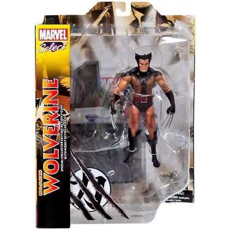 Diamond Select  Marvel Select Unmasked Wolverine Action Figure 