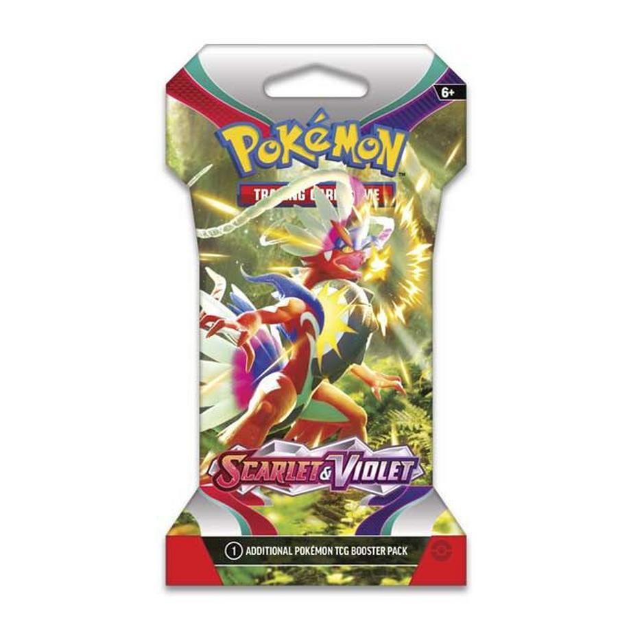 Pokemon  TCG: Scarlet & Violet Sleeved Booster Pack (10 Cards) - EN 