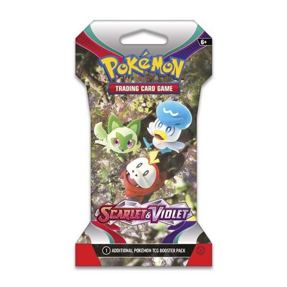 Pokemon  TCG: Scarlet & Violet Sleeved Booster Pack (10 Cards) - EN 