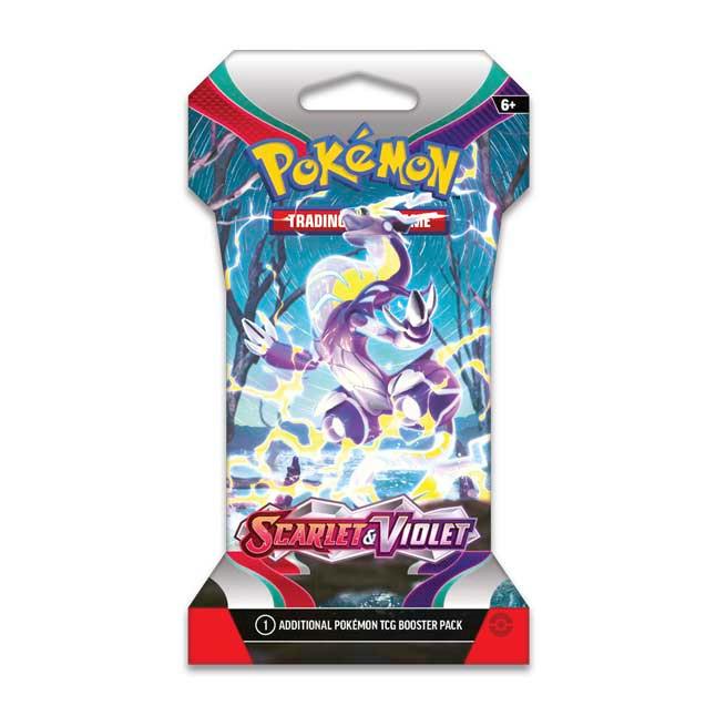Pokémon  TCG: Scarlet & Violet Sleeved Booster Pack (10 Cards) - EN 