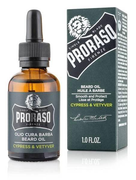 Proraso  Huile à  barbe Cypress & Vetyver 30ml 