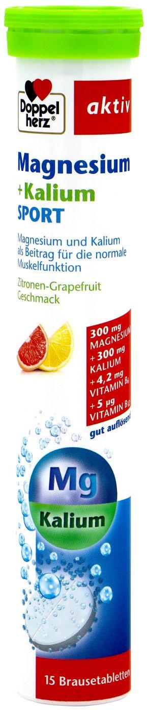 Doppelherz  Doppelherz Magnesium Kalium Sport Brausetabletten 