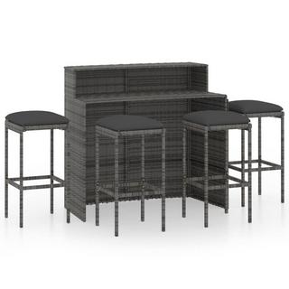 VidaXL Garten-bar set poly-rattan  