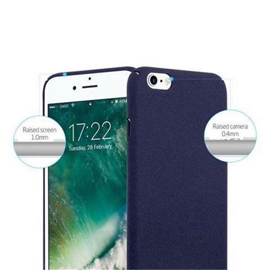 Cadorabo  Hülle für Apple iPhone 6  6S Hard Case in Frosted Optik 