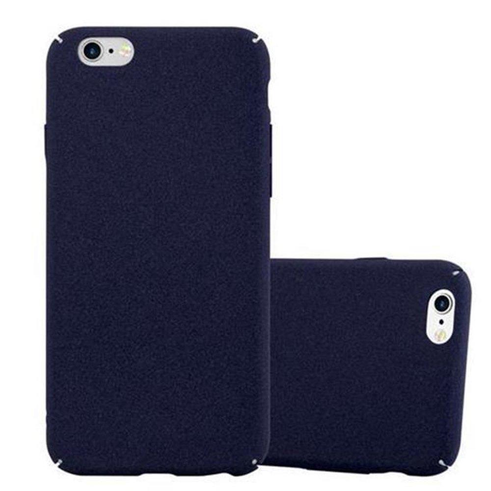 Cadorabo  Housse compatible avec Apple iPhone 6 / 6S - Hard Case Coque de protection à l'aspect givré contre les rayures et les chocs 