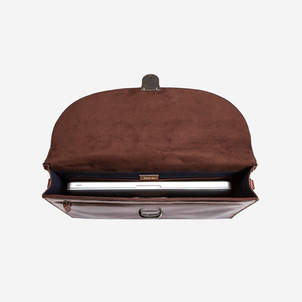 JEKYLL & HYDE Oxford Porte-documents en cuir avec compartiment pour ordinateur portable 13 pouces  