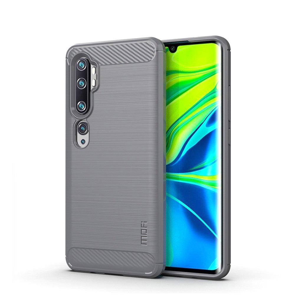 Cover-Discount  Custodia Xiaomi Mi Note 10 / 10 Pro - Metallo Carbon Look Gomma 