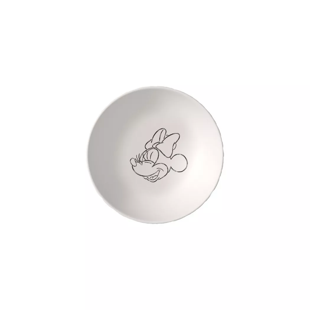 Villeroy & Boch Manufacture Rock Blanc Mickey Mouse Dessert Bowl
