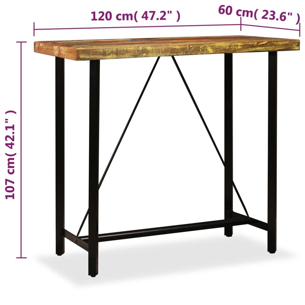 VidaXL tavolo da bar Legno  