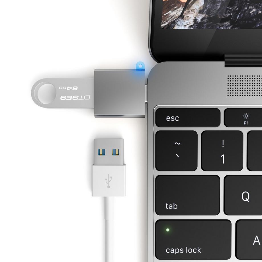 SATECHI  adattatore da USB 3.1 Type-C a USB 3.0 