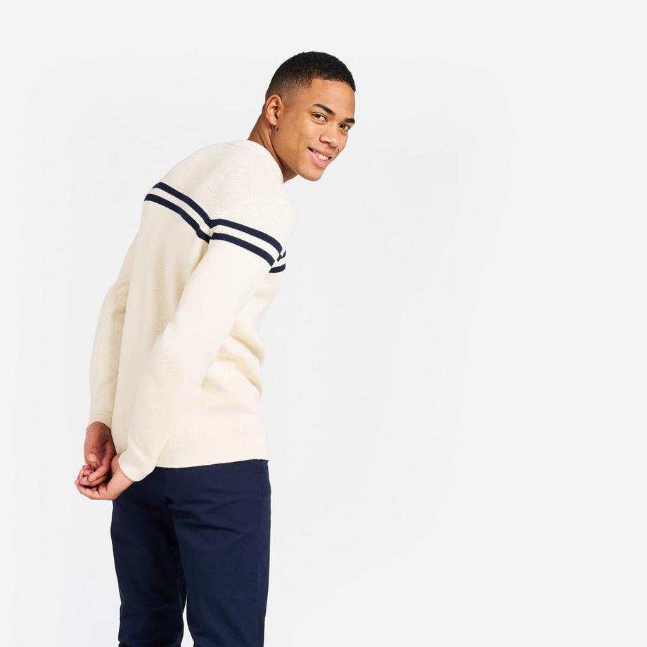 TRIBORD Marin Oversized Rundhals Pullover  