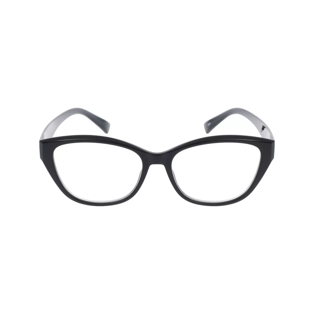 Invu - Lesebrille mit Etui, für Damen, Schwarz, Größe ONESIZE