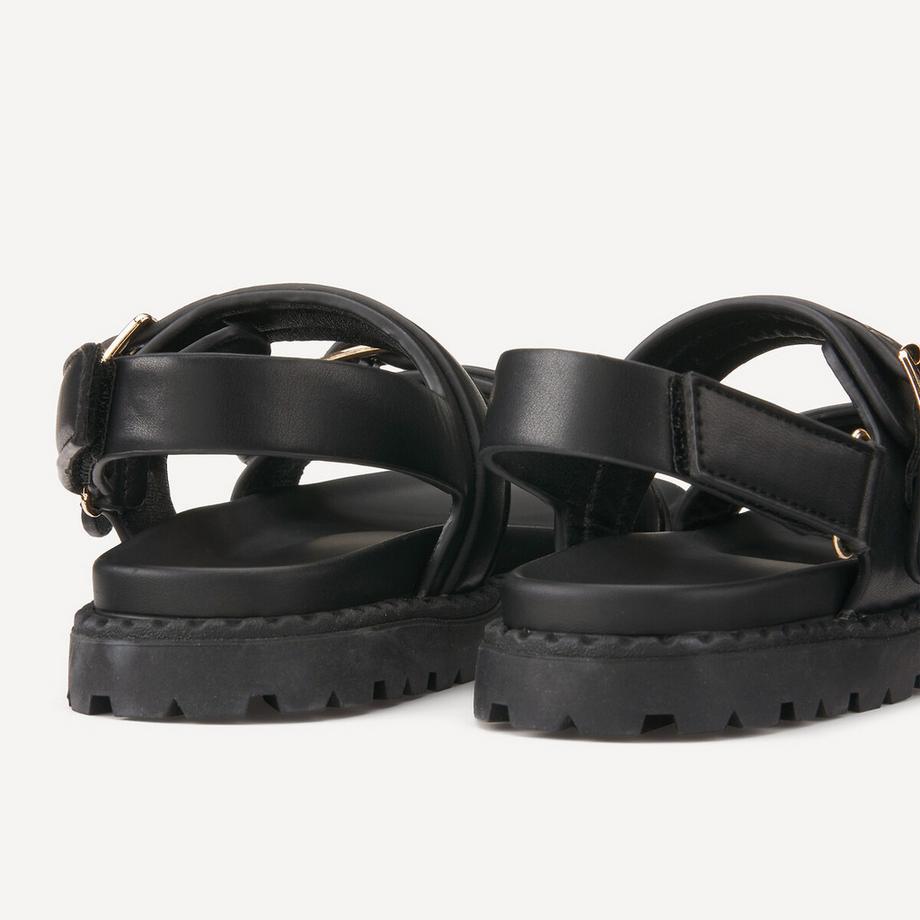 La Redoute Collections Sandali con doppia fibbia  