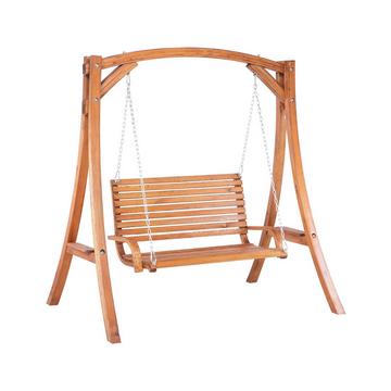 Balancelle de jardin en Bois de larix Traditionnel NOVARA