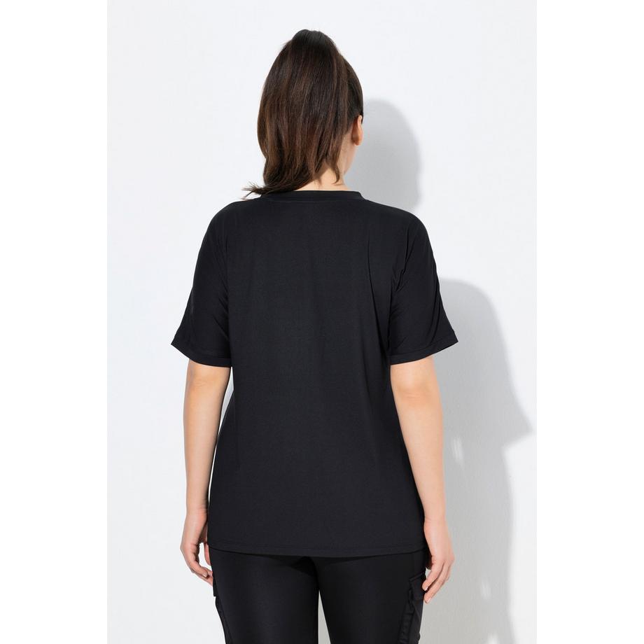 Ulla Popken Maglia funzionale Stampa Leopardata  